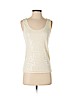 Ann Taylor Factory 100% Nylon Ivory Sleeveless Top Size S (petite) - photo 1