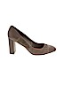 Tahari 100% Leather Gray Heels Size 9 1/2 - photo 1