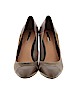 Tahari 100% Leather Gray Heels Size 9 1/2 - photo 2