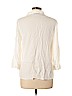 a.n.a. A New Approach 100% Rayon White 3/4 Sleeve Blouse Size L - photo 2