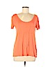 Banana Republic 100% Viscose Orange Short Sleeve T-Shirt Size M - photo 1