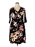 East Adeline Black Casual Dress Size 1X - photo 1