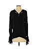 Kobi Halperin 100% Silk Black Long Sleeve Silk Top Size S - photo 1
