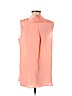 Banana Republic 100% Silk Pink Sleeveless Silk Top Size M - photo 2