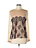 Jason Wu 100% Silk Tan Long Sleeve Silk Top Size 6 - photo 1