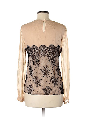 Jason Wu Long Sleeve Silk Top (view 2)