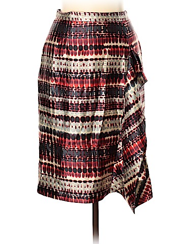 Oscar De La Renta Silk Skirt (view 1)