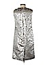 Carolina Herrera Silver Cocktail Dress Size 4 - photo 2