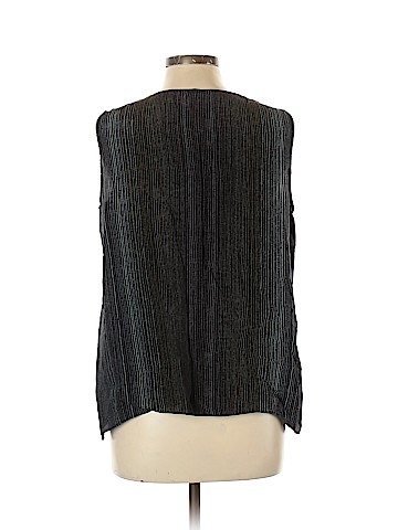 BCBGMAXAZRIA Sleeveless Silk Top (view 2)
