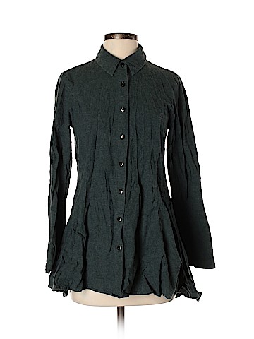 Simply Noelle Long Sleeve Button-Down Shirt (view 1)