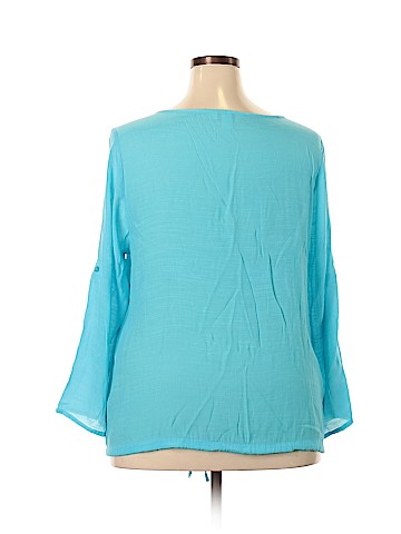 Cj Banks Long Sleeve Blouse (view 2)