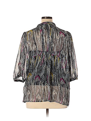 Black Rainn 3/4 Sleeve Blouse (view 2)