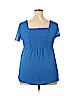 Lane Bryant Blue Sleeveless Blouse Size 14 - 16 Plus - photo 2
