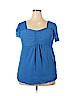 Lane Bryant Blue Sleeveless Blouse Size 14 - 16 Plus - photo 1