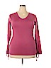 Assorted Brands Pink Long Sleeve T-Shirt Size XL - photo 1