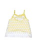 Mud Pie 100% Polyester Lace Yellow Sleeveless Blouse Size 3 - photo 1