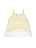 Mud Pie 100% Polyester Lace Yellow Sleeveless Blouse Size 3 - photo 2