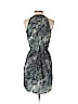 Aqua 100% Polyester Blue Casual Dress Size S - photo 2
