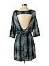 Charlie Jade 100% Polyester Blue Casual Dress Size S - photo 2