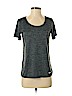 Nike 100% Polyester Gray Active T-Shirt Size S - photo 1