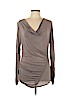 Gold Hawk Brown Long Sleeve Top Size L - photo 1