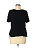 Zara Black Short Sleeve Blouse Size M - photo 1