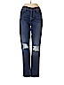7 For All Mankind Blue Jeans Size 25 waist - photo 1