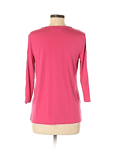 JM Collection 3/4 Sleeve Top (view 2)