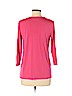 JM Collection Pink 3/4 Sleeve Top Size M (petite) - photo 2