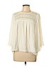 New Directions 100% Rayon White Long Sleeve Blouse Size XL - photo 1