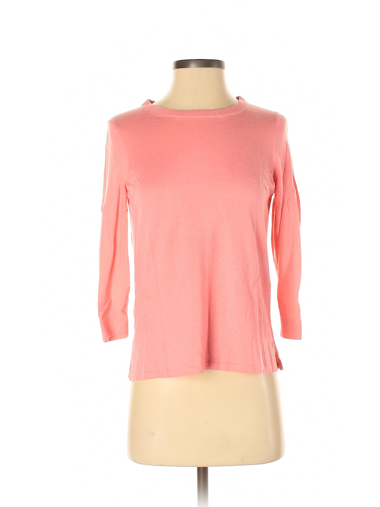 Ann Taylor Women Pink Pullover Sweater S | eBay