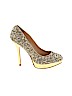 Joan & David Gold Heels Size 7 1/2 - photo 1