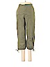 St. John's Bay 100% Cotton Green Casual Pants Size 8 (petite) - photo 1
