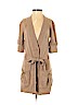 Beth Richards 100% Cashmere Tan Cashmere Cardigan Size S - photo 1