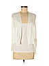 Simply Vera Vera Wang 100% Rayon White Cardigan Size S (petite) - photo 1