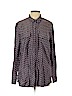 Express Purple Long Sleeve Blouse Size XL - photo 1