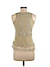 Daytrip 100% Polyester Tan Sleeveless Top Size M - photo 2