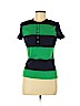 Lauren Jeans Co. 100% Cotton Green Short Sleeve Henley Size M (petite) - photo 1