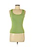 August Silk Green Sleeveless Top Size S (petite) - photo 1