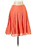 Theory 100% Cotton Orange Casual Skirt Size 10 - photo 2