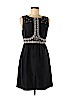 Tibi 100% Silk Black Cocktail Dress Size 6 - photo 1