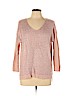 Ellen Tracy Pink Pullover Sweater Size L - photo 1