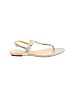 Betsey Johnson Gray Sandals Size 7 1/2 - photo 1
