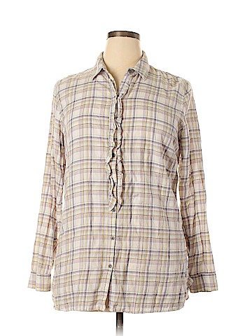 Eddie Bauer Long Sleeve Button-Down Shirt (view 1)