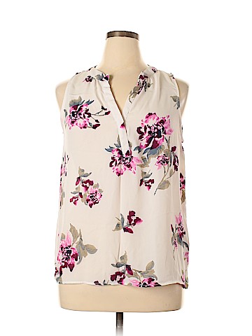 Alice Blue Sleeveless Blouse (view 1)