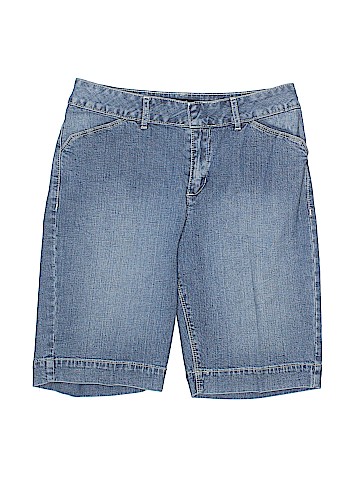 Petite Sophisticate Denim Shorts (view 1)