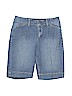 Petite Sophisticate Blue Denim Shorts Size 4 (petite) - photo 1