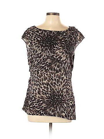 Ann Taylor Short Sleeve Silk Top (view 1)