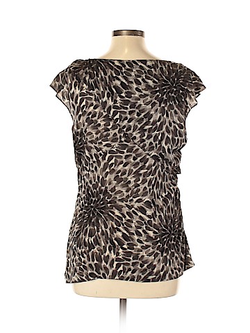 Ann Taylor Short Sleeve Silk Top (view 2)