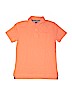 Crazy 8 100% Cotton Solid Orange Short Sleeve Polo Size 7 - 8 - photo 1